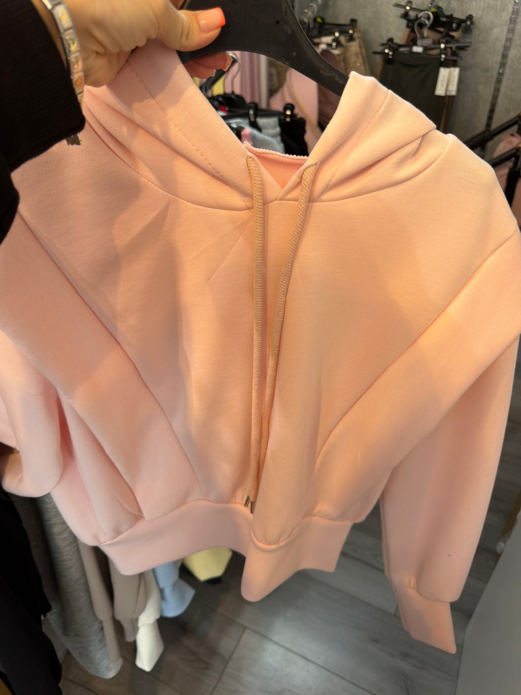 SARAH CROPPED HOODIE