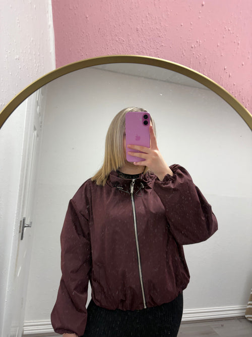 ARIA BUBBLE HEM TOGGLE JACKET