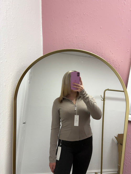 FERN SCULPTED GYM JACKET