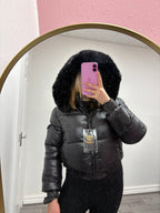 AURORA PADDED FUR COAT