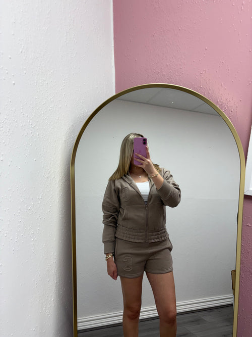 ELENI C RUCHED TRACKSUIT
