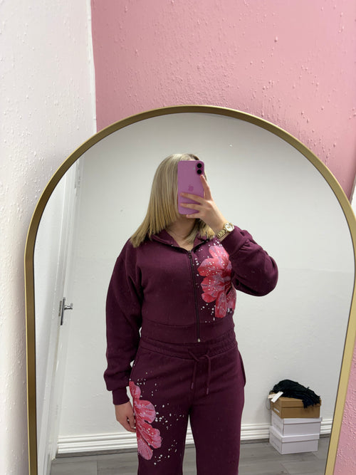 ALMA FLORAL TRACKSUIT