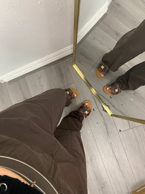 MYA CONTRAST TROUERS