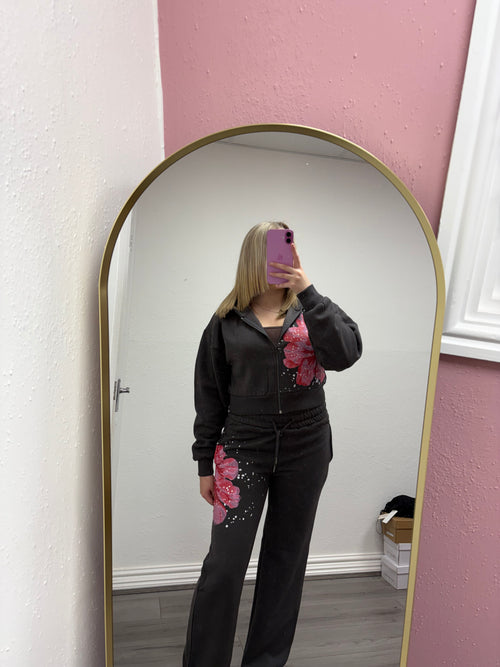 ALMA FLORAL TRACKSUIT