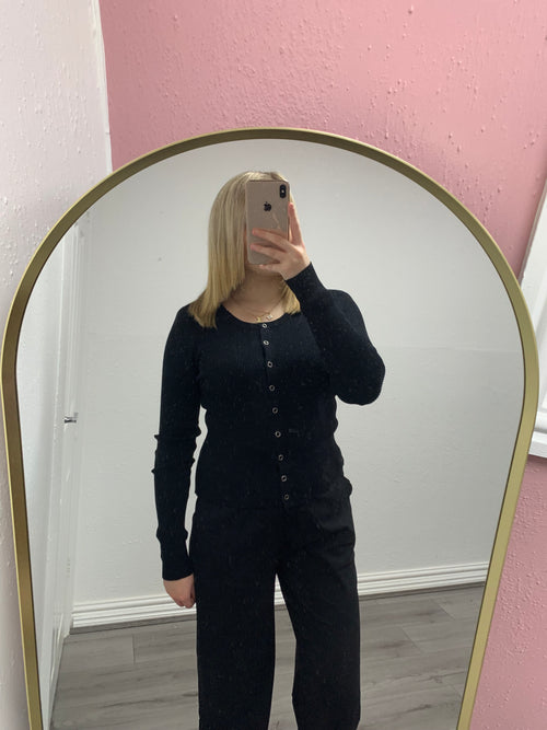 NYLA BUTTON UP TOP