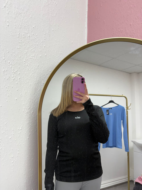 LEXI ALO RIBBED T-SHIRTS