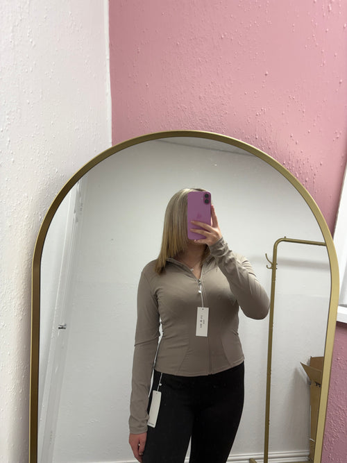 FERN SCULPTED GYM JACKET