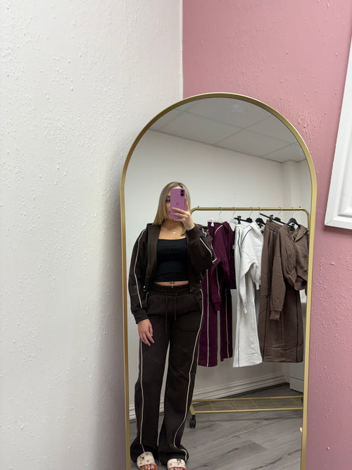 OLIVIE STRIPE TRACKSUIT
