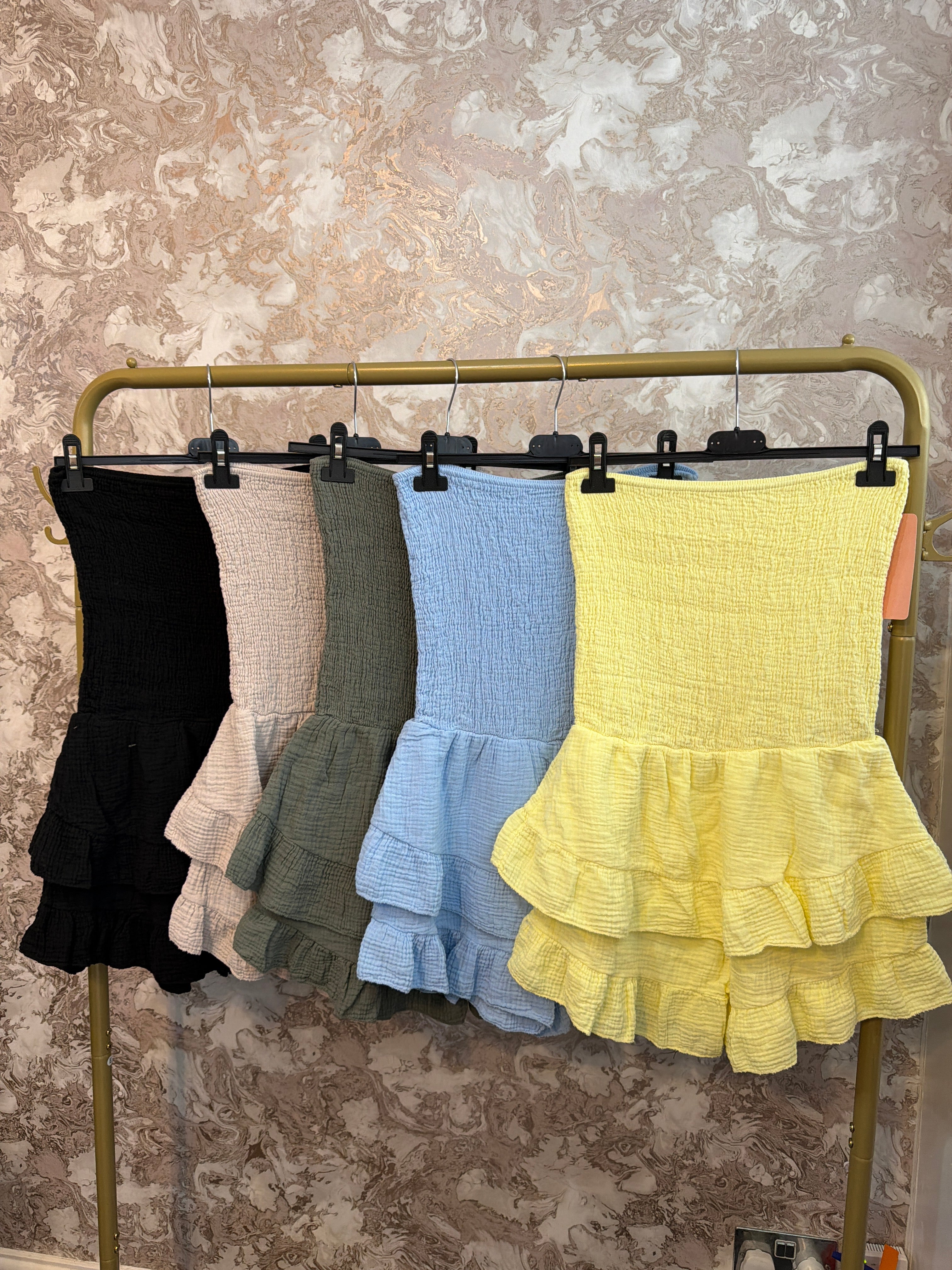BETSY BANDEAU PLAYSUIT