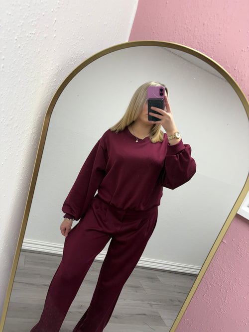 PALMA BUBBLE HEM FLARE SET