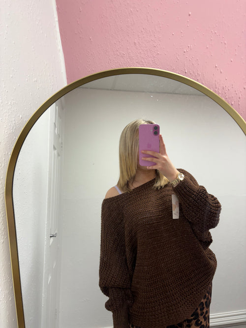 KENNEDY KNITTED BOW JUMPER