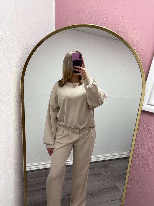 PALMA BUBBLE HEM FLARE SET