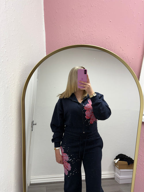 ALMA FLORAL TRACKSUIT