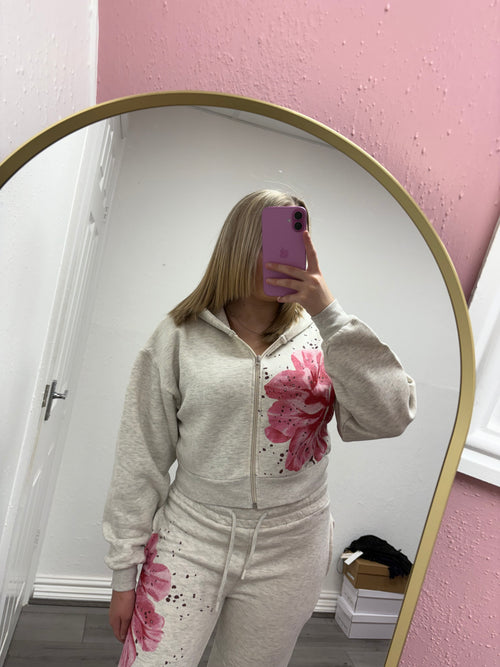 ALMA FLORAL TRACKSUIT