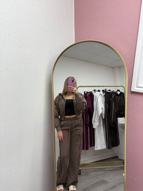 OLIVIE STRIPE TRACKSUIT