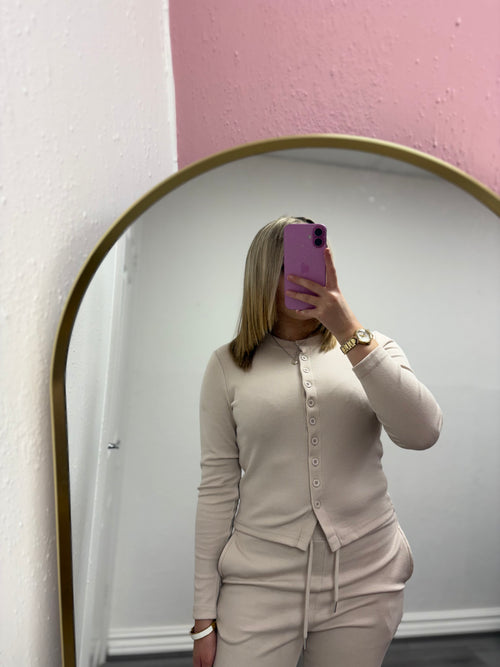 MOLLY BUTTON UP SET