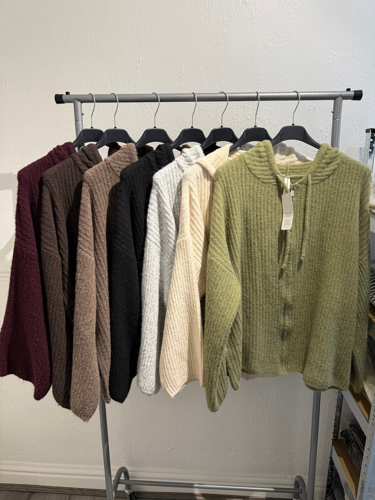 Romie Hooded Knitted Cardigan