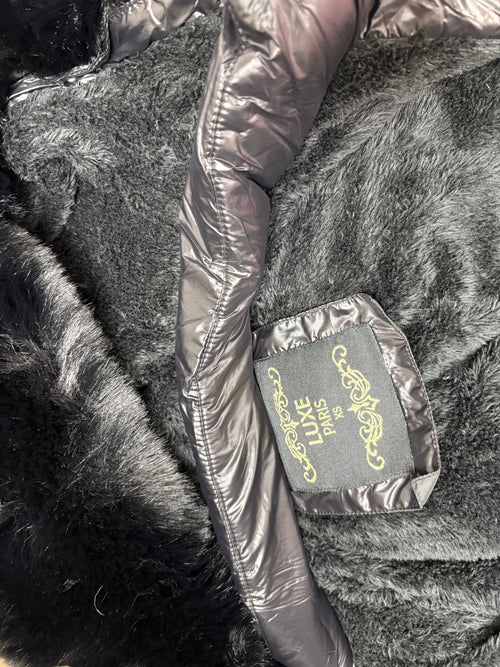 AURORA PADDED FUR COAT