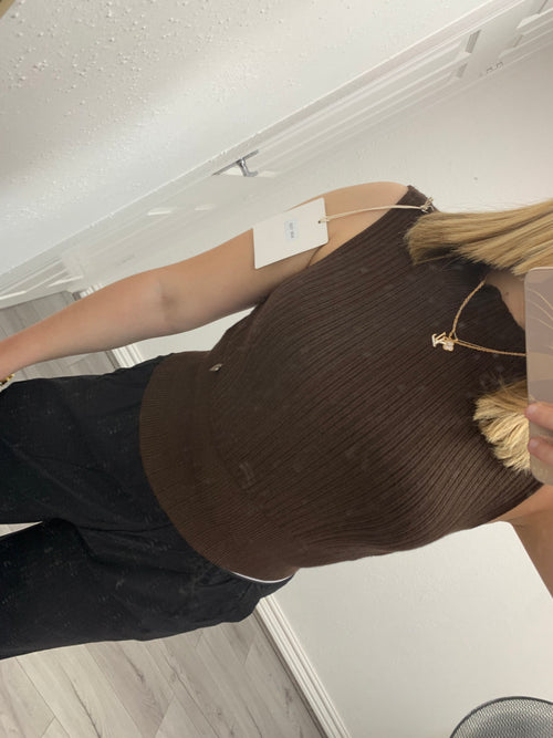NICO KNITTED HIGH NECK TOP