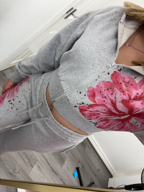 ALMA FLORAL TRACKSUIT