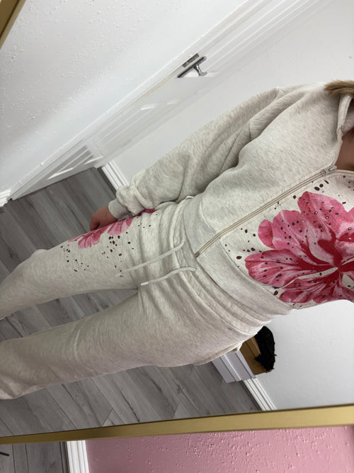 ALMA FLORAL TRACKSUIT