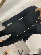 KENNEDY FRILL BUTTON UP LOUNGE SET