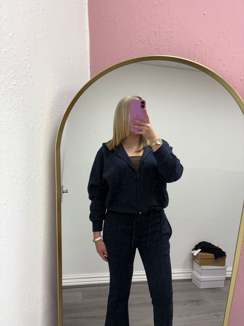 RHEA BUBBLE HEM FLARE SET