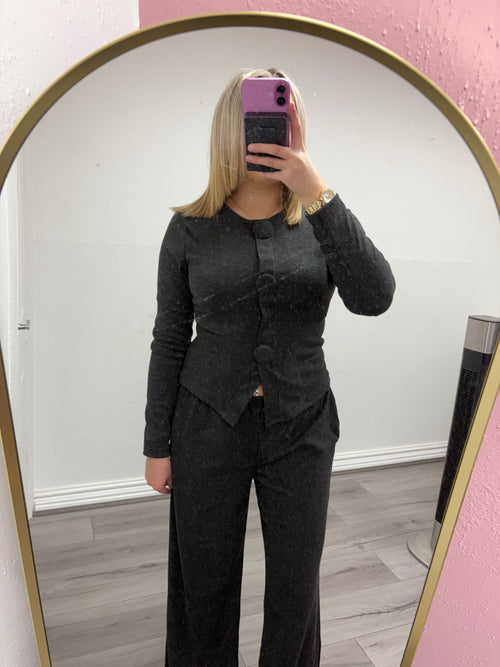 MIMI BUTTON UP SET