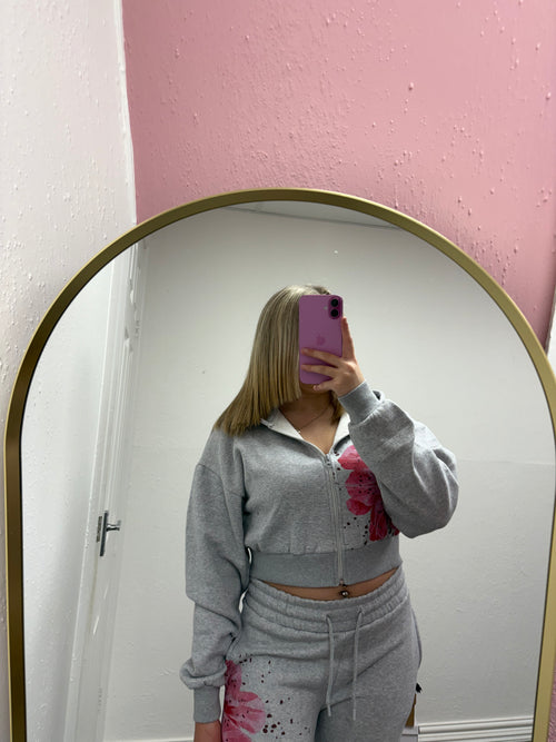 ALMA FLORAL TRACKSUIT
