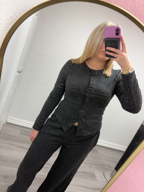 MIMI BUTTON UP SET