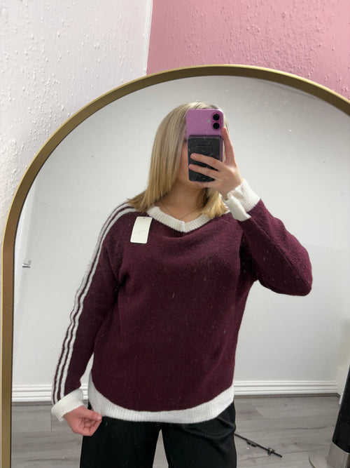 RAE STRIPE KNITTED JUMPER