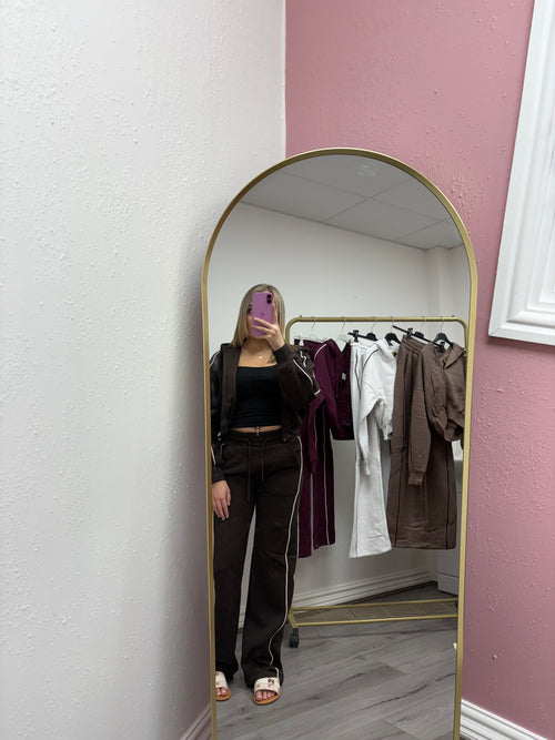 OLIVIE STRIPE TRACKSUIT