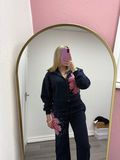 ALMA FLORAL TRACKSUIT