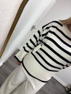 DAPHNE STRIPE KNITTED SET