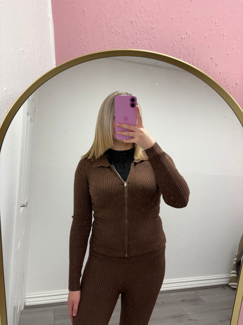 LYDIA DOUBLE ZIP UP SET
