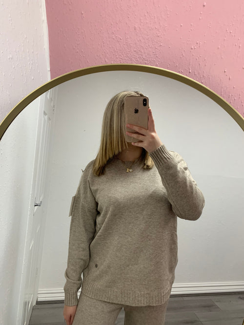 REAGAN KNITTED LOUNGE SET