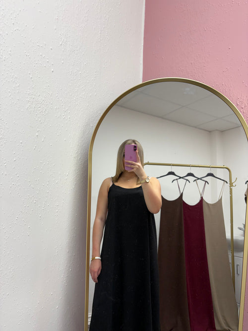 LYLA FLOATY V BACK DRESS