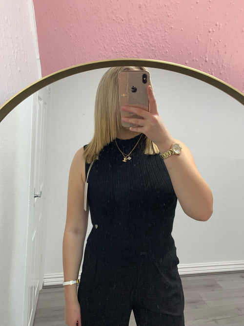 NICO KNITTED HIGH NECK TOP
