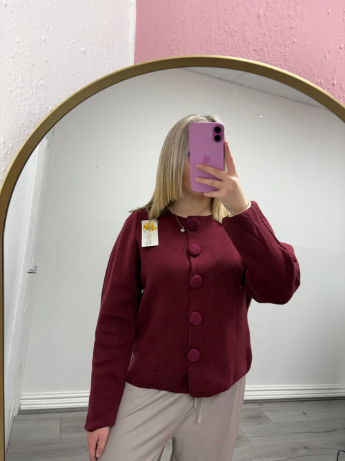 ASPEN CHUNKY BUTTON CARDIGAN