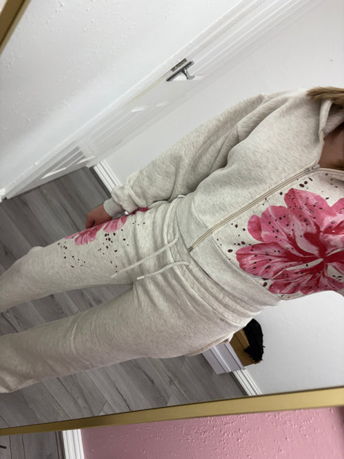 ALMA FLORAL TRACKSUIT