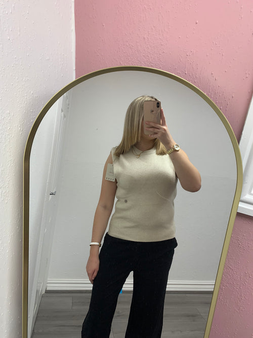 INDIE RUCHED SHOULDER TOP