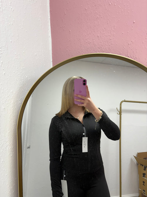 FERN SCULPTED GYM JACKET