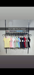 YASMIN DOUBLE LINED VEST TOP
