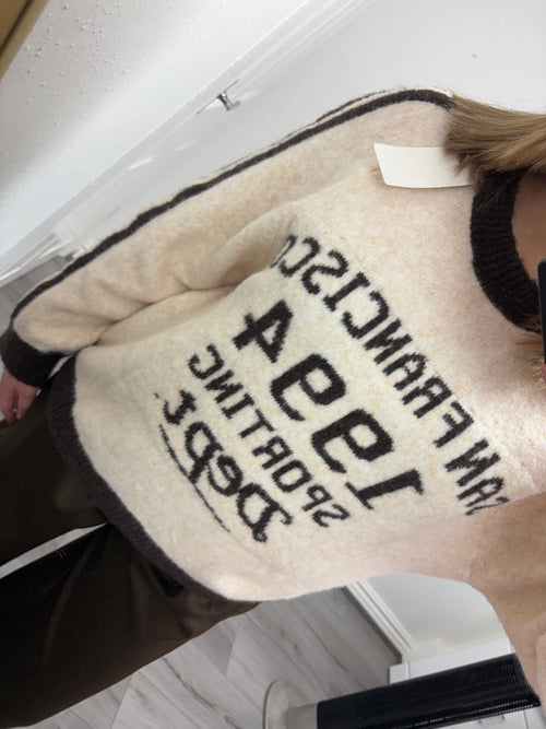 REMI SAN FRANCISCO KNITTED JUMPER