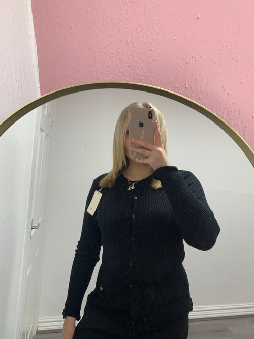 WREN BUTTON UP KNITTED TOP