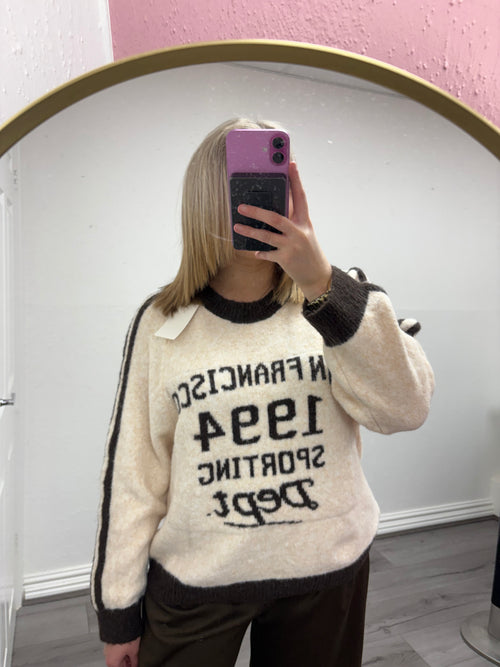 REMI SAN FRANCISCO KNITTED JUMPER