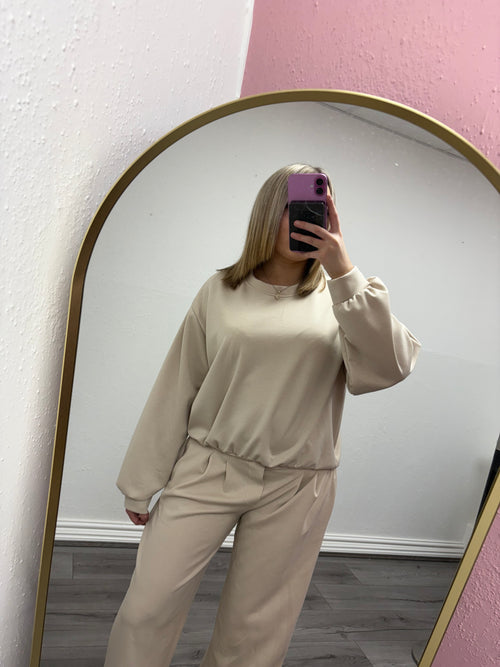 PALMA BUBBLE HEM FLARE SET