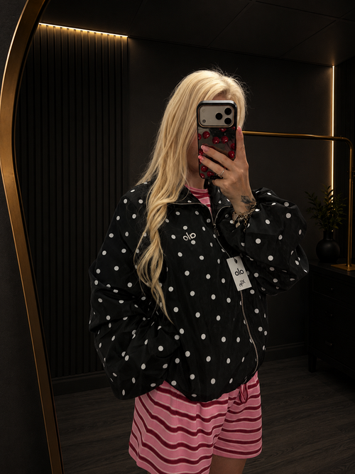PAIGE ALO POLKA DOT JACKET