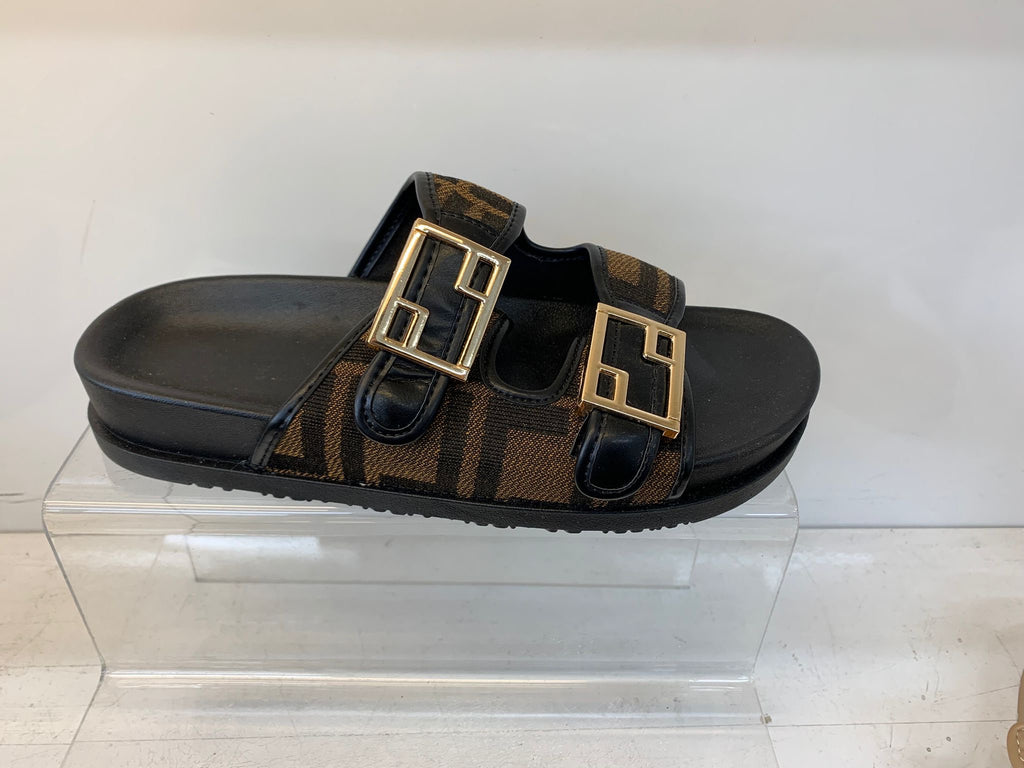 FENDI DUPE SLIDER