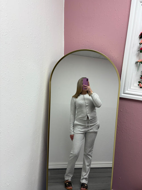 MOLLY BUTTON UP SET